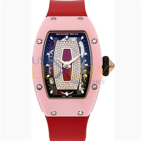 richard mille pink watch|richard mille pink strap.